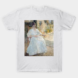 John Henry Twachtman Figure in Sunlight (Artist’s Wife) T-Shirt